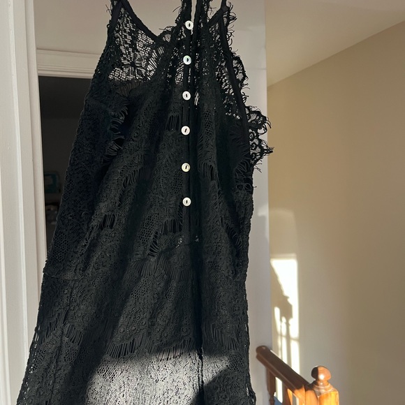Lightly Worn 1 x, Free People Black Shell Intimately Dress, Size S. - Picture 3 of 8